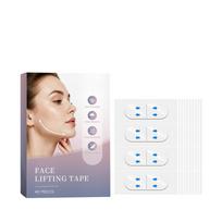 Invisible Face Lifting Tape for Contouring and Tightening Facial Skin with Discreet Adhesive Design for Daily Use 40 Pieces Included One Size