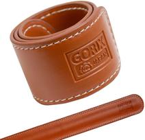 [Golix] Bicycle Hem Band Leather Leg Strap (GX-SUSOROLL) Pants Clip ruda
