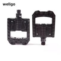 Wellgo F265 F178 Folding Bicycle Pedals MTB Mountain Bike Padel Bearing AluminumAlloy/PP Road Bike Folded Pedal Bicycle Parts F178 black