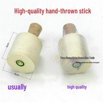 3-to-5-Inch Ring Bracelet Polishing Rod - Wool Inner Fluff Stick for Jewelry Hole Polishing 3-inch (Small) Ring Inner Polishing Stick