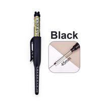 45mm Waterproof Deep Hole Marker Pens Long Nib Head Carpenter Pen Black/Blue/Red Ink For Multi-Purpose Woodworking Hand Tools