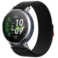 22mm 20mm Nailono kilpos dirželis, skirtas Amazfit Active 3 2/Max/Balance 2 1/Bip 6 5 Sporto apyrankė, skirta Amazfit T-Rex3 Pro 48mm 44mm/GTR 4 22mm Watch Band juoda
