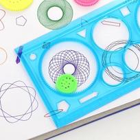 Piešimo spirografas Piešimo žaislai Blokuojantys krumpliaračiai ir ratai Priedai Kūrybinis lavinantis žaislas