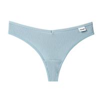 V juosmuo Medvilniniai G-String kelnaitės Styginiai apatiniai moteriški kelnaitės Seksualios apatinės kelnės žemos moteriškos intymios S dramblio kaulas