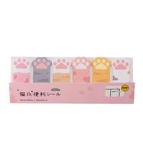 Kawaii Memo Pad Žymės Kūrybingos mielos katės lipnių lapelių rodyklė Paskelbta Planuotojas Kanceliarinės prekės Mokyklinės reikmenys Popieriniai lipdukai 1 PCS