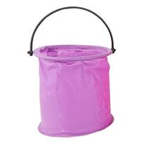 Nešiojamas sulankstomas kibiras violetinė