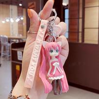 Nauji kūrybingi animaciniai filmai, pora raktų pakabukai Anime Sailor Moon Doll raktų pakabukai krepšys pakabukas automobilio priedai raktų pakabukas dovana vaikams white