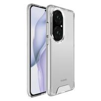 Skirtas „Huawei P20 P30 P40 P50 Pro Lite Mate 40 pro Y9 Prime Space“ skaidrus dangtelis, buferis, didelio kietumo akrilinis skaidrus telefono dėklas For Huawei P30 skaidri