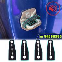 Garso slopintuvo durų užrakto buferis, skirtas Ford Focus 3 Kuga 2 Escape Edge Rattleling STOP Garsui nepralaidus screaks Kurčiųjų ruonių slopintuvas juoda