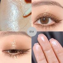 Diamond Glitter akių šešėlių kontūro pieštukas akių paryškinimo vandeniui atsparus matinis šviesinantis šilkaverpių perlamutrinis akių pieštukas. N002 gray