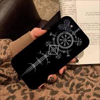 „Viking Logo“ telefono dėklas, skirtas „iPhone 8 7 6 6s Plus X Se 2020 Xr Xs 14 11 12 13 Mini Pro Max“ mobiliajam dėklui For iphone 12 pro