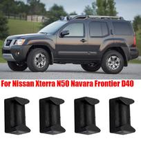 4x Nissan Xterra N50 Navara Frontier D40 2005–2021 automobilio durelių tikrinimo dirželio ribotuvo remonto komplekto kamštis, pakeiskite vidinį plastiką