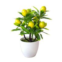 Dirbtinis citrinmedis Dirbtinis citrinmedis Dirbtinės vazoninės gėlės Aukštis 24cm