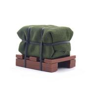 PUBG Soldier Weapons Box Military MOC Guns Weapon City Police SWAT Modern Accessories Figures Parts Blocks Mini Children Toys žalia