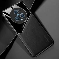 Dėklas „Honor Magic 4 Pro 5 4 Lite 5G Coque Luxury“ odinis telefono dėklas „Honor Magic 5 Pro“ magnetinis silikoninis apsauginis dangtelis Honor Magic 5 juoda