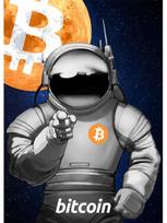 Abstract Bitcoin Collection Golden Bull Plakatas Drobė Tapyba Pinigai Sienų Meno Paveikslėliai Šiuolaikinio biuro namų dekoravimui Cuadros 21x30cm No Frame gray