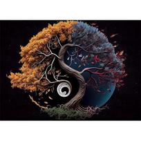Tai Chi Yin ir Yang balanso kraštovaizdžio spaudiniai Plakatai, drobės, tapyba Šiuolaikinės sienų dailės nuotraukos, skirtos svetainei miegamajame namų dekoravimui be rėmelio 21*30cm