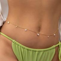 PuRui Sexy Crystal Glass pilvo diržo juosmens grandinėlė moterims vasaros paplūdimio bikinių festivalio aksesuarai kūno grandinės papuošalai aksesuarai