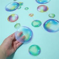 2M Bubble Garland With Colorful Phantom Flat String For Dream Ocean Theme Party Mermaid Party Hanging Ornaments Decoration Supplies įvairiaspalvis