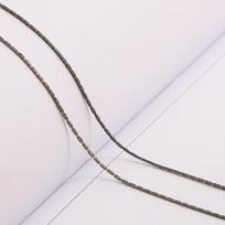 1 m / aikštelė 0,8 mm varinės vielos grandinės karolių grandinės, skirtos papuošalams gaminti, uodegos ilgintuvas, grandinės „pasidaryk pats“ „Choker“ kulkšnių jungties reikmenys bronza