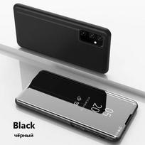 „Smart Mirror Flip“ telefono dėklas, skirtas „Huawei P30 P20 P40 Lite Pro Y7 Y6 Y9 Prime P Smart 2019 Mate 30 Honor 20 10 8A 10i 9X“ Huawei P20 Pro juoda