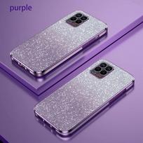 Prabangus gradientinis blizgus dengtas dėklas Oppo Realme 8 9 11 Pro Plus 4G 5G 7i 5i 6i 9i 5s 5 pro dangtelis Realme9 9pro Realme 11 Pro violetinė