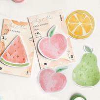 30 lapų/bloknotas Fruits Basket lipdukas skirtukas atmintinė lipnus lapelis skirtukas mokyklinės biuro prekės Lemon