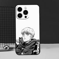 Arminas Arlertas Ataka prieš Titanus Dėklas iPhone 13 12 11 14 Pro Max XS Max XR X 6S 7 8 Plus SE 2020 Galinis dangtelis Telefono dėklas iPhone 6 6s