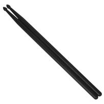 5A nailoninės būgnų lazdelės suaugusiems vaikams Lengvos patvarios plastikinės būgnų lazdelės rinkinys su neslystančiomis rankenomis Muzikos instrumentų perkusija One Size juoda