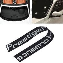 Prestige Performance Graphic priekinio priekinio stiklo lipdukas Vinilinis automobilių sportinis lipdukas