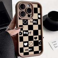 Telefono dėklas, skirtas iPhone 11 13 12 14 15 16 Pro Max 7 8 Plus XR XS Max Samsung A55 S24 S23 A02S Redmi 9 13C 9A 10 A3 OPPO A15S A16 A17 A18 A38 A53 A54 A31 SamSung A03S kava