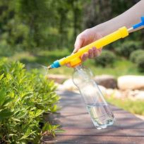 Manual High Pressure Air Pump Manual Sprayer Adjustable Drink Bottle Spray Head Nozzle Garde