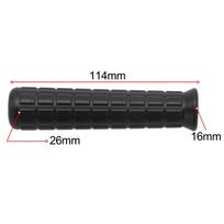 Vežimėlio guminės rankenos Patogi rankena Neslystanti plastikinė 114 x 16mm