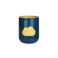 Environmentally Friendly Mouthwash Cup Cloud Couple Toothbrush Tooth Cylinder Water Wash gray