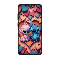 skirtas Samsung Galaxy S24 S23 iPhone 16 15 14 Xiaomi Redmi Note 13 12 11 10 8 Plus 9 Pro Max X XR telefono dėklas Komiksai Lilo Cartoon Stitch OPPO Huawei Cover for Samsung Galaxy S8 Plus rausvai ruda