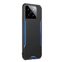 Aliuminio lydinio metalinis PC kietas dėklas Xiaomi 15 14T Pro 14 T fotoaparato objektyvo pilna apsauga smūgiams atsparus dangtelis Xiaomi Mi 13T 14TPro Xiaomi 14T mėlyna