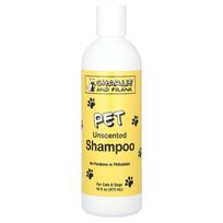 Charlie ir Frankas, Šampūnas augintiniams, Katėms ir šunims, Bekvapis, 16 fl oz (473 ml) yellow