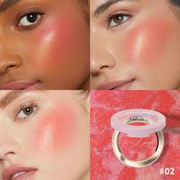 Serbuk Serbuk Monokrom Kalis Air Panjang Tahan Lama Plat Peach Orange Kabus Lembut Lembut Matte Semulajadi Blush Pork Belly Blush