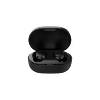 Bluetooth 5.3 belaidės mini ausinės HiFi stereo ausinės su HD mikrofonu visiems išmaniesiems telefonams Triukšmo panaikinimas juoda