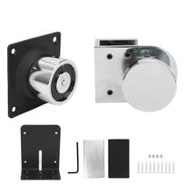 Elektromagnetinis durų stabdiklis laikiklis 12V/24V 60KG siurbimas priešgaisrinėms berėmėms stiklinėms durims