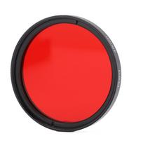 Fotoaparato vandeniui atsparus filtras Visiškai raudonas objektyvo filtras Optinis stiklas Nikon fotoaparato objektyvui 43 mm 46mm / 1.81in red
