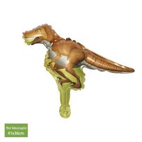 Dinozauro animacinio balionas - aliuminio folijos dekoracija gimtadienio šventėms