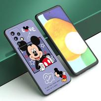 Cute M-Mickey Mouse Phone Case For Samsung A13 A22 A24 A32 A23 A25 A34 A35 A52S A53 A54 A55 A73 A12 A14 A15 A31 A33 A50 A51 A72 Samsung A13 5G