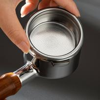 51 mm Kavos Filtro Puodelis Barista Espresso Aparatas Nešiojamas Portafilter Krepšelis Kavinė Baras 8 to 10g