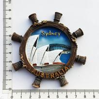 Australija 3D šaldytuvo magnetukai Turizmo suvenyras Šaldytuvo magnetukai Lipdukų kolekcija Rankdarbių dovana Dekoracija