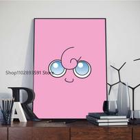 1 vnt. Pokemono plakatas Popierinis spaudinys Namų miegamojo įėjimo baro kavinės meno tapyba Dekoracija 21cm×30cm NoFrame gray