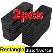 2/60Pcs Car Carpet Fixing Stickers Fastener Double Sided Self-Adhesive Carpet Fixed Patches Floor Foot Mats Anti Skid Grip Tapes 16*70MM(2PCS)