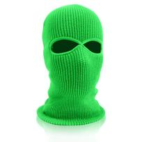1 skylučių slidinėjimo kaukė megzta veido danga suaugusiems žieminė balaclava viso veido kaukė, skirta žiemos sportui lauke One Size