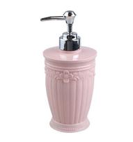 400 ml Skysto muilo dozatorius Rankų plovimo skysto muilo dozatorius Siurbliukas Dozatorius Gelio šampūno indas Spaudžiamas dozatorius Vonios įrankis round pink
