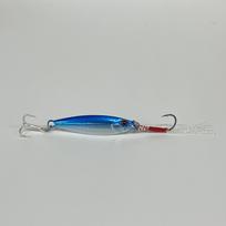 Žuvies žvynų geležinė plokštelė masalo rinkinys – Ilgo nuotolio jūrinės žvejybos vibracinis blizgantis masalas 7g Hook with Tin/Black Nickel gray